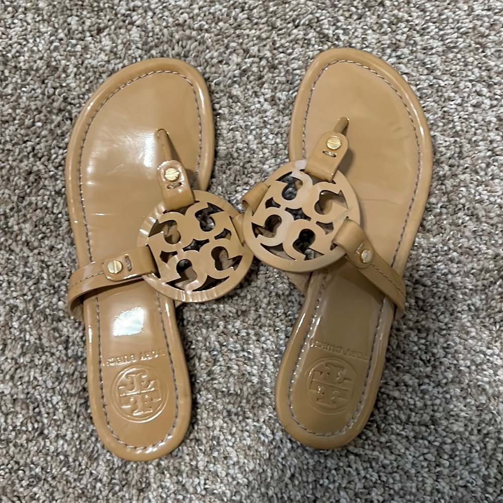 Tory Burch Miller Sandal in patent leather